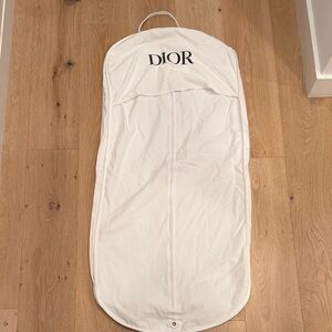 Dior Elegant Cream Garment Bag